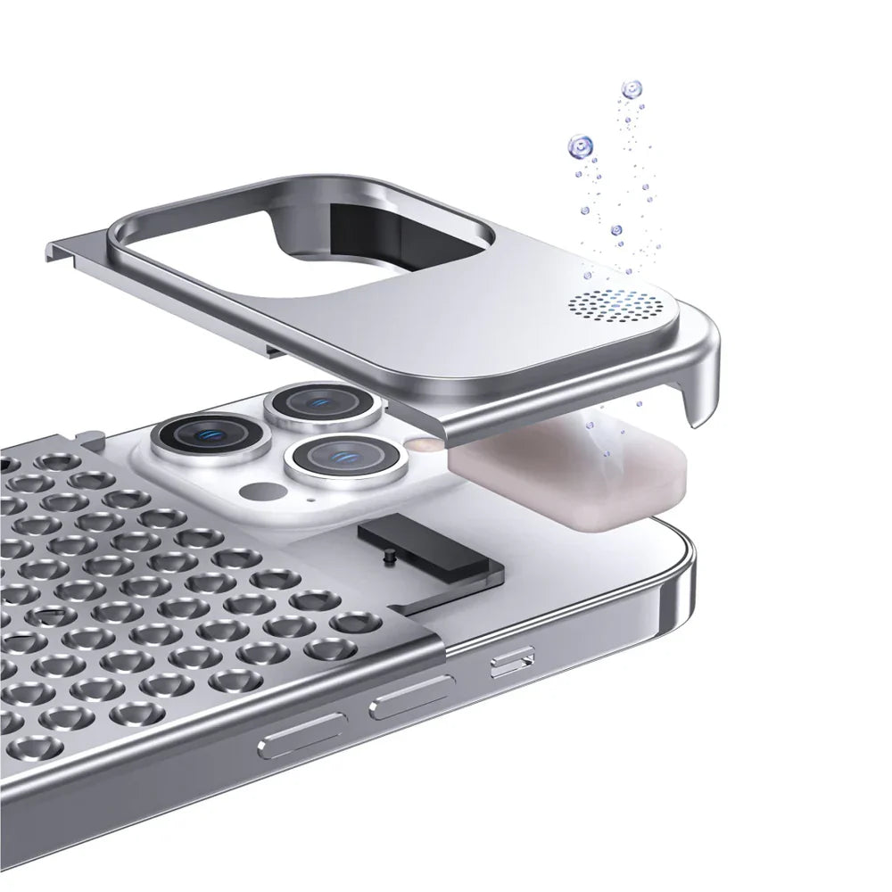 Aluminum Case for iPhone - Midnight Silver