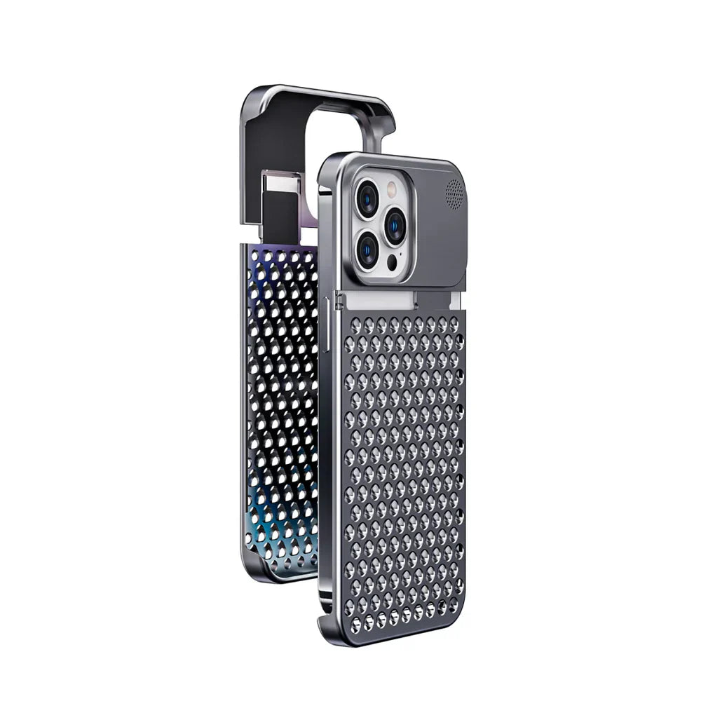 Aluminum Case for iPhone - Midnight Silver