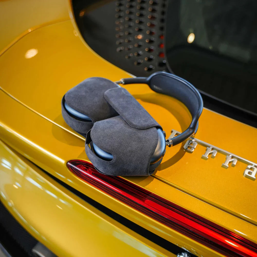 Alcantara® Case for AirPods Max - Grigio Milano