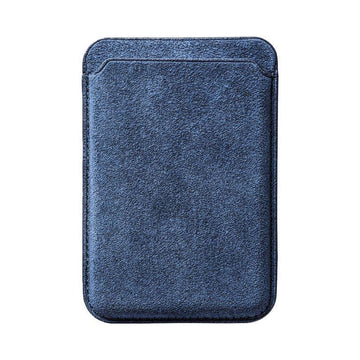 Alcantara® MagSafe Wallet - Blu Capri