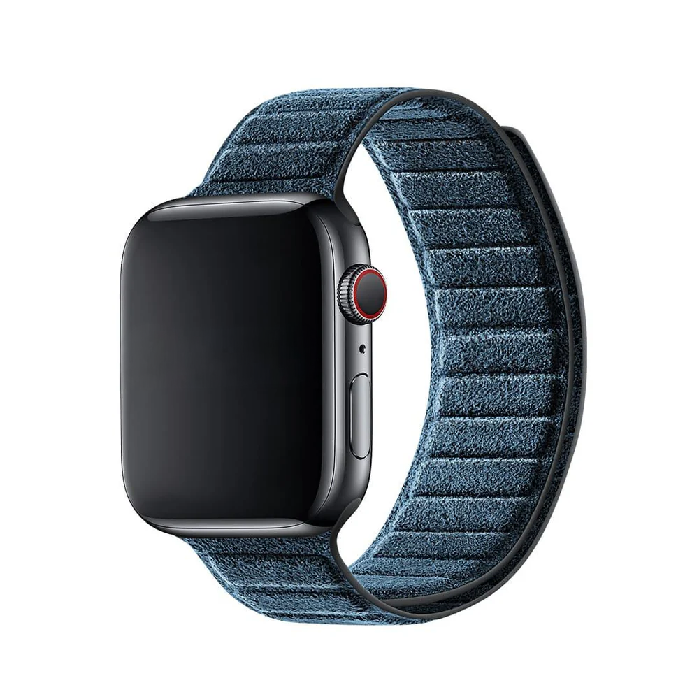 Alcantara Apple Watch Band - Verde Toscana