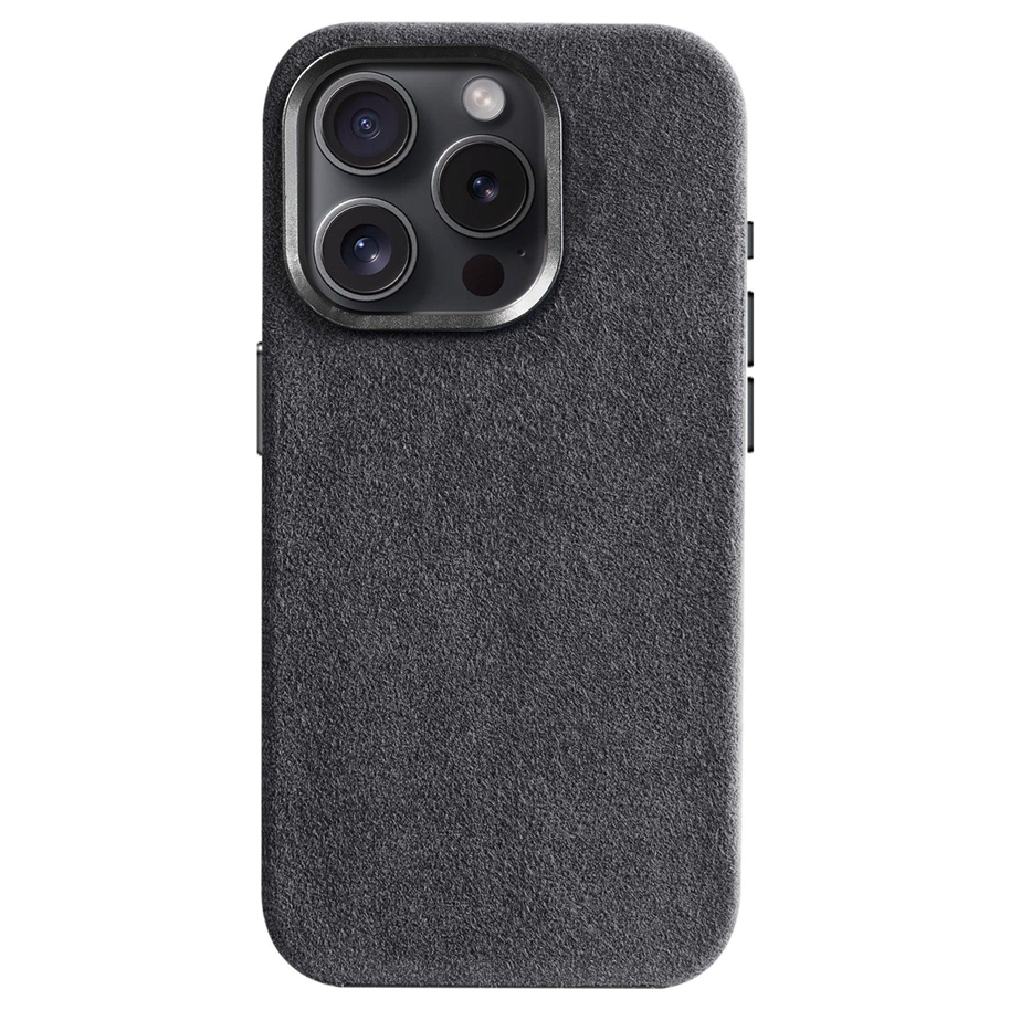 Alcantara Case for iPhone – Rosso Firenze