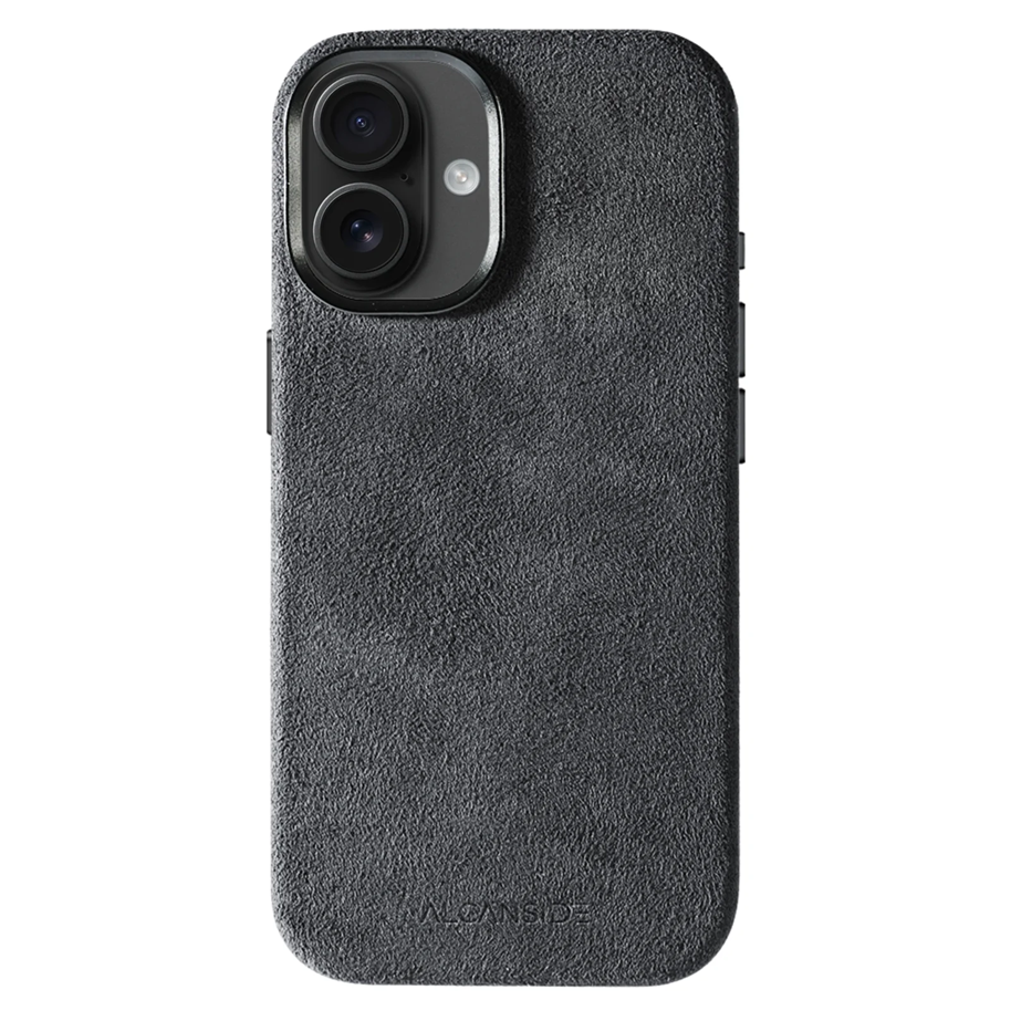 Alcantara Case for iPhone – Grigio Milano