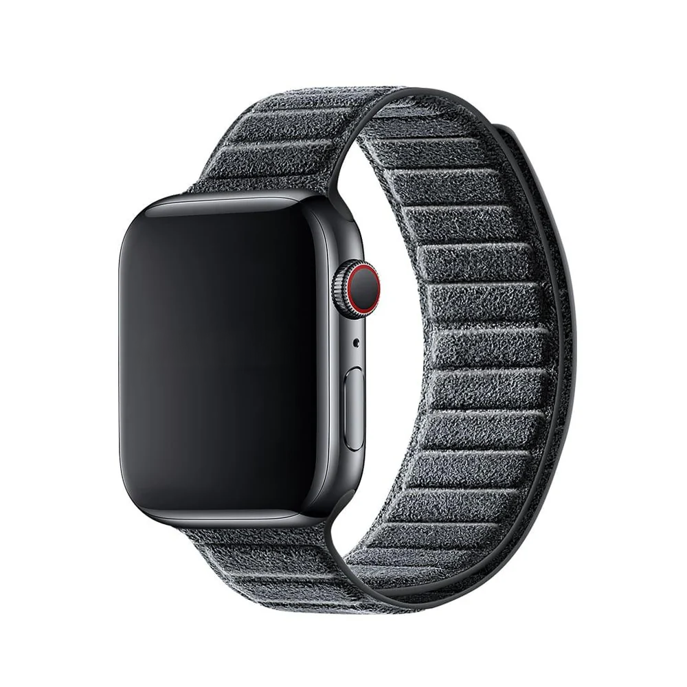 Alcantara Apple Watch Band - Grigio Torino