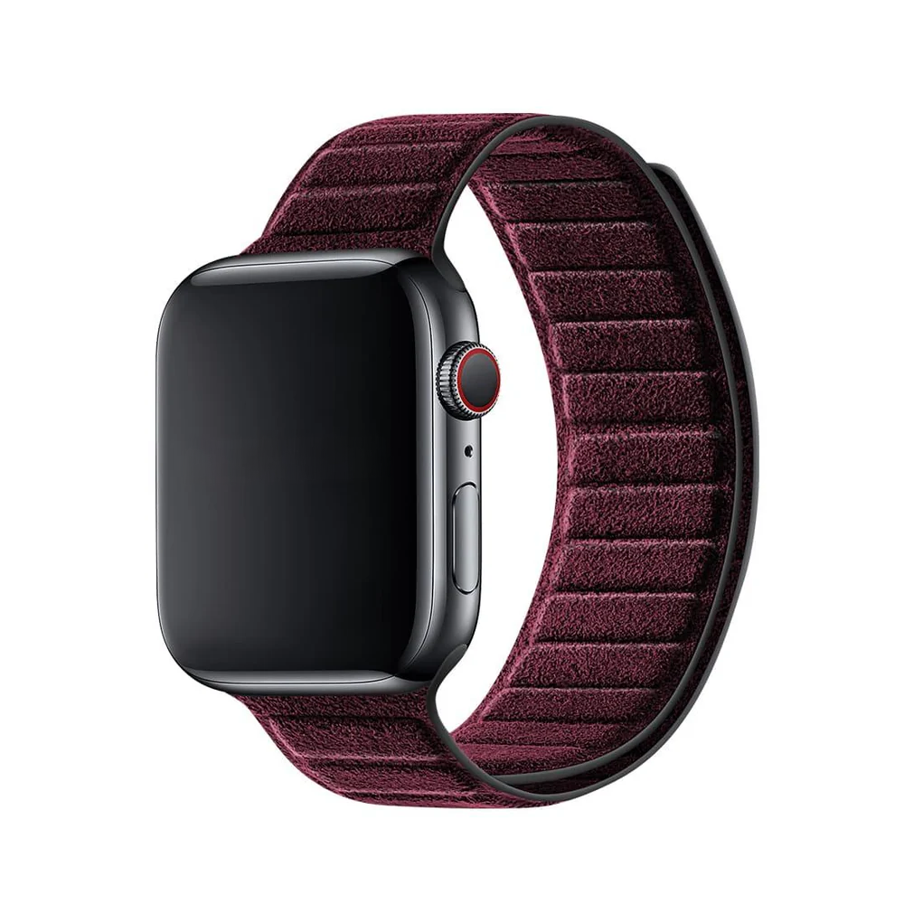 Alcantara Apple Watch Band - Grigio Torino