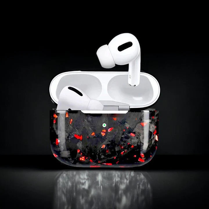 Forged Carbon Case for AirPods - Green