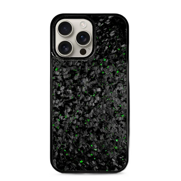Forged Carbon Case for iPhone – Green