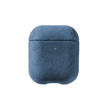 Alcantara Case for Aipods - Blu Capri