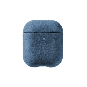 Alcantara Case for AirPods - Blu Capri